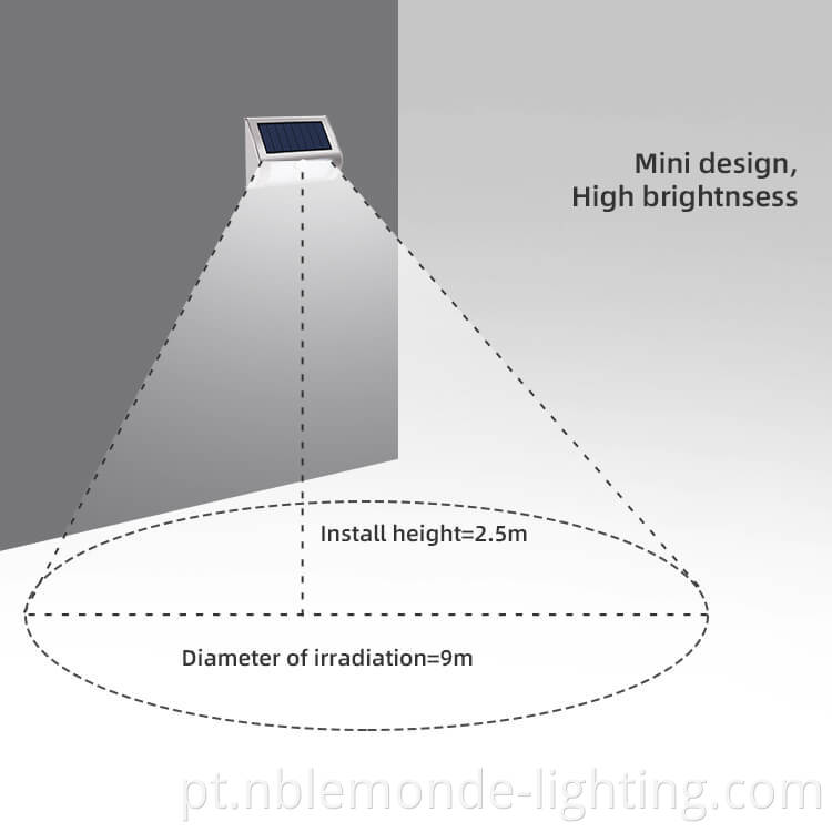 solar wall light garden